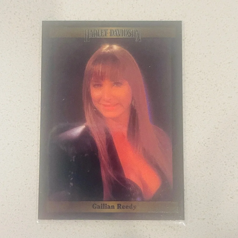 1992 Harley-Davidson Series 2 Gailian Reedy Card 195 Collect-A-Card Ms Harley